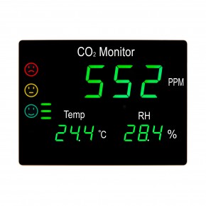 CO2-Messgerät / Monitor inkl. Temperatur und relative Feuchte