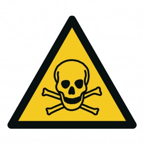 Warnschild Giftige Stoffe - W016
