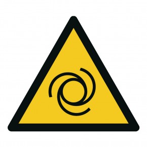 Warnschild Warnung vor automatischem Anlauf - W018