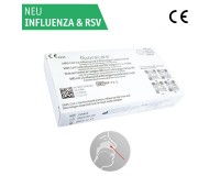 flurecare COVID 19 Influenza A+B und RSV Antigen Combo Schnelltest (1 Stück)