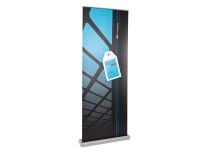 Expand M2 RollUp-Display 85/225 silber Basicline Set