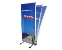 Outdoor RollUp Display 85x200cm - das doppelseitige Rollup Display