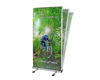 Outdoor RollUp Display 100x200cm - das doppelseitige Rollup Display