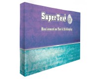 Textilfaltdisplay SuperTex® 2.0 43 gerade inkl. Seitenabschluss