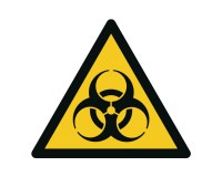Warnschild Warnung vor Biogefährdung - W009