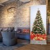 RollUp mit Weihnachtsbaum / Weihnachtsmotiv - 85x200cm