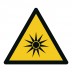 Warnschild Warnung vor optischer Strahlung - W027
