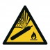 Warnschild Warnung vor Gasflaschen - W029